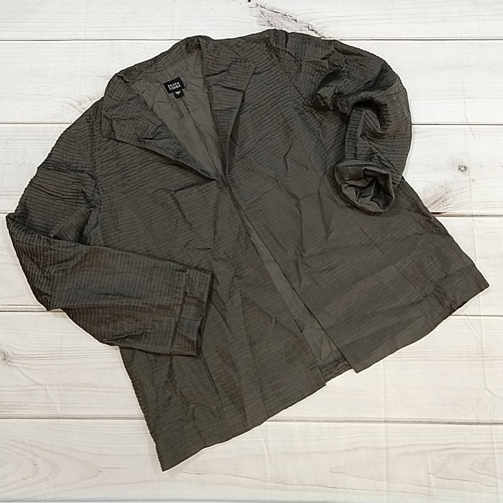 Eileen Fisher Silk Lightweight Jacket